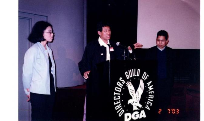 FBC fundraiser in New York with Sarandon 2003