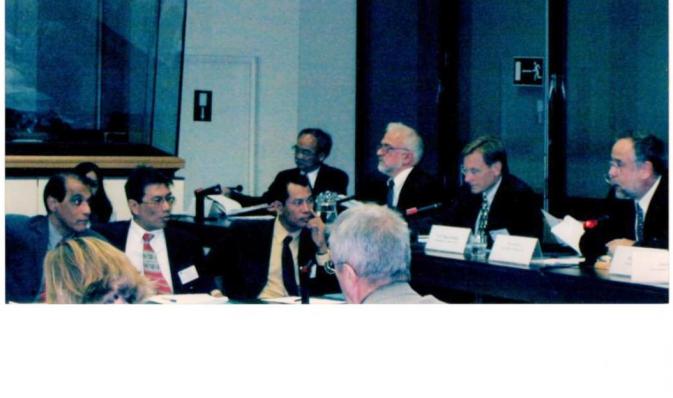 Zarni at the Burma Day at the European Commission BRUSSELS 8 Oct 2003