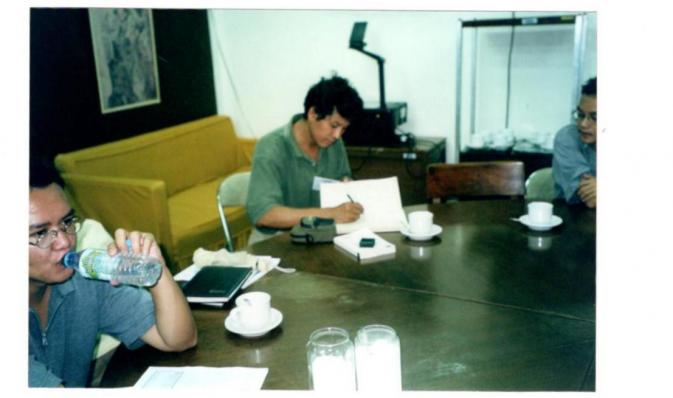 Zarni at the University of Philippines 1999