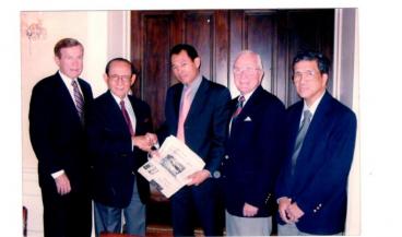 Meeting with former president Ramos
